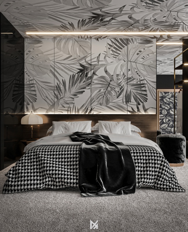 Incorporate patterned bedding