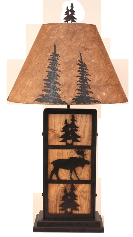 Moose Lamp - Foter