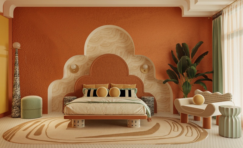 Install a Headboard Wall for Statement Piece