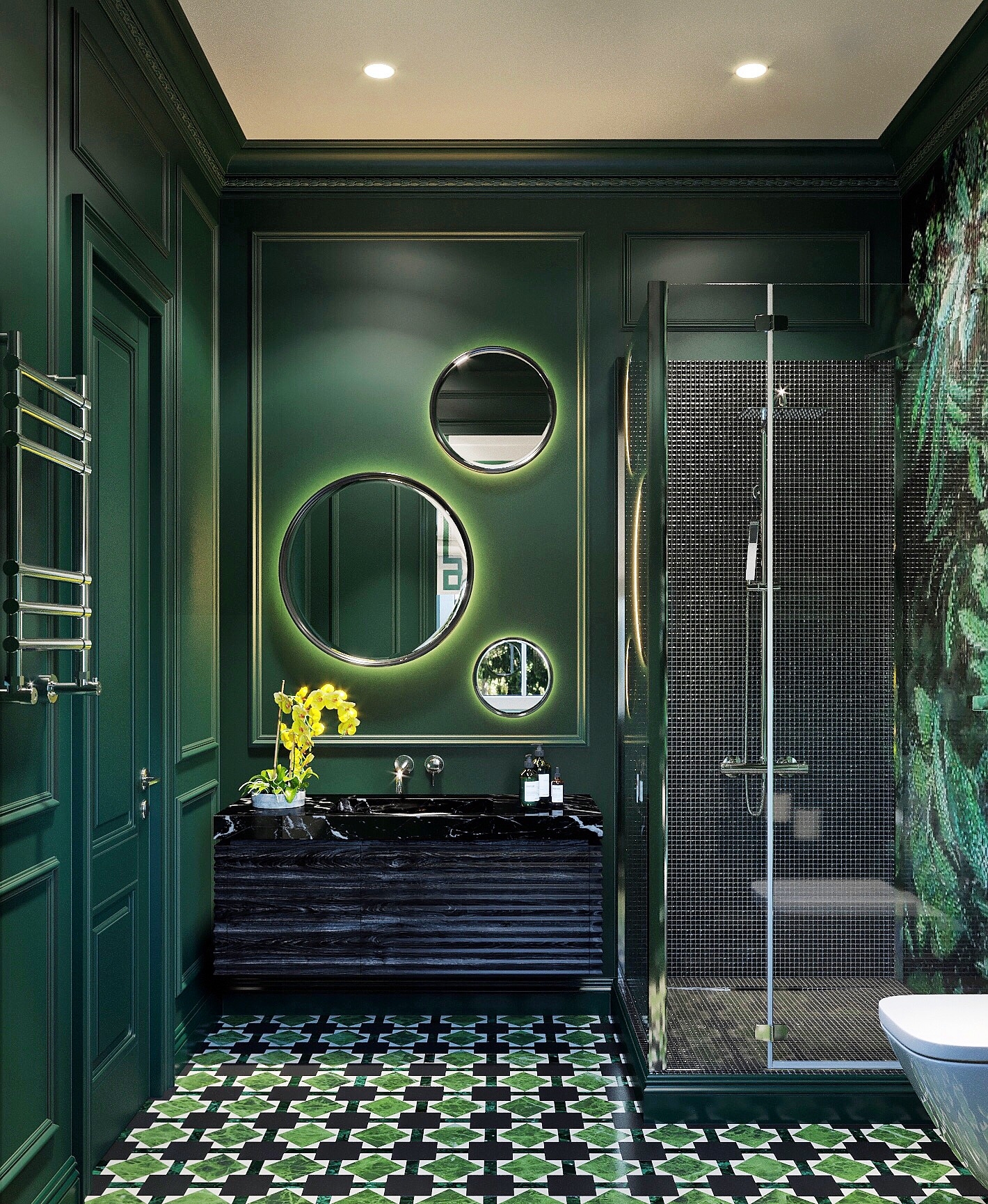 Install a Tile Mosaic