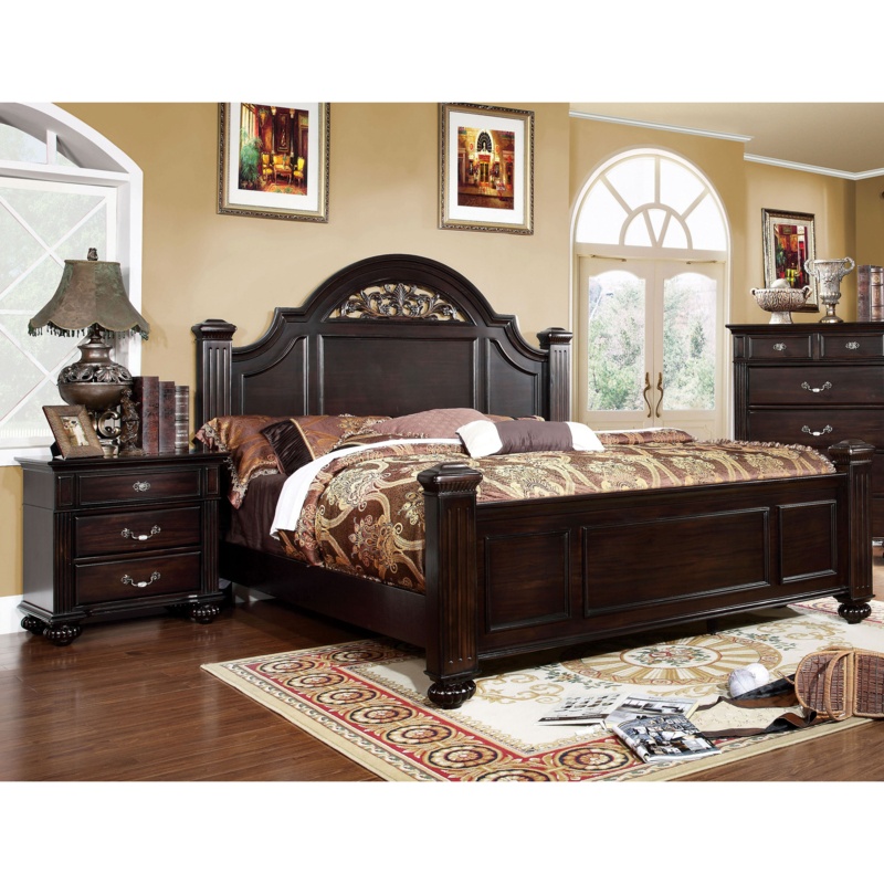 Iolo Wood King 2-Piece Bedroom Set