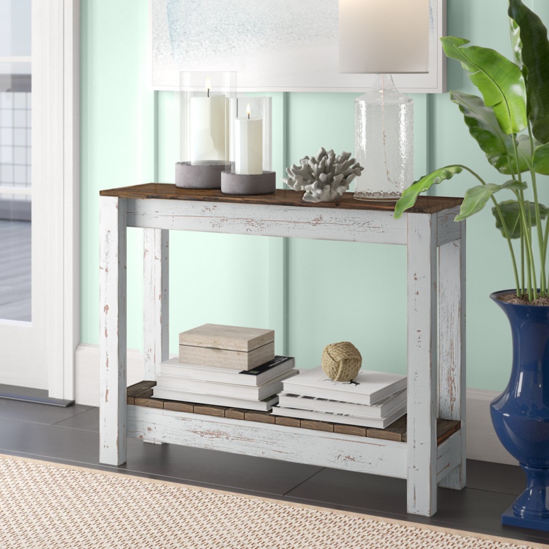 Itzayana 36'' Solid Wood Console Table