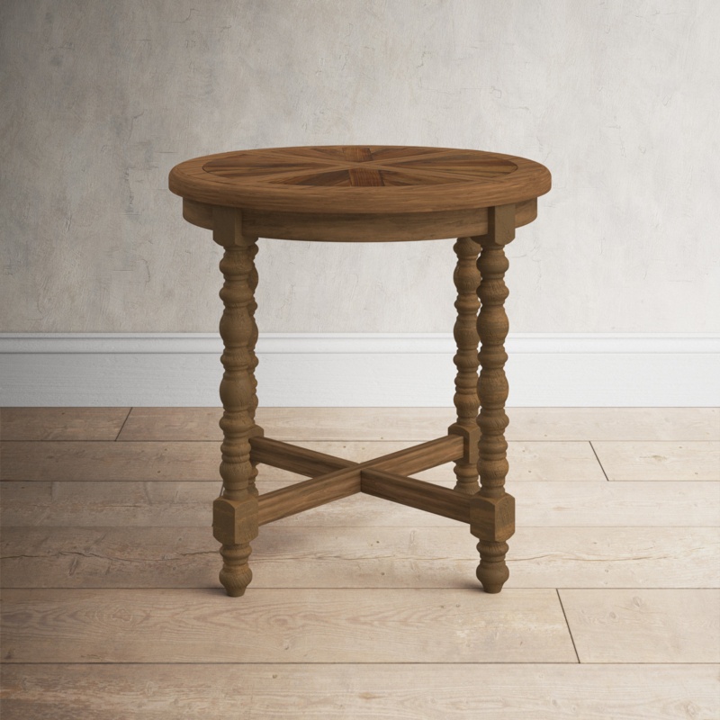 Jacob 26'' Tall Solid Wood End Table