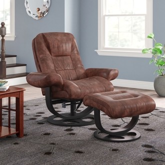 Large Leather Recliner - Foter