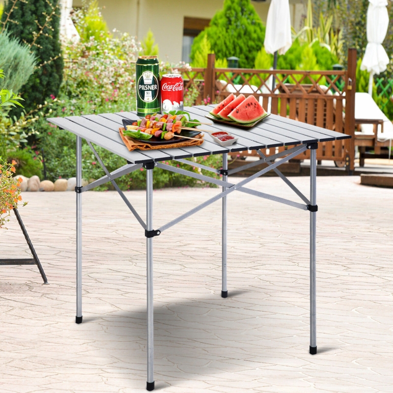 Portable Roll-Up Camping Table