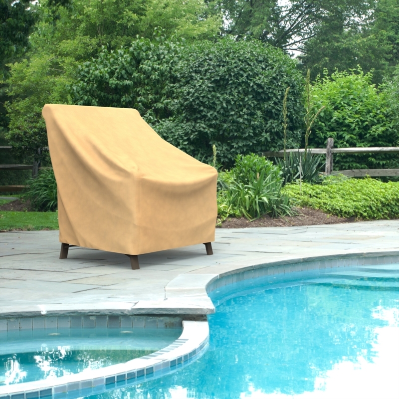 Patio Chair Cover with UV-Resistant Coating