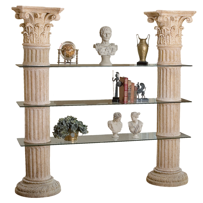 Corinthian Column Display Shelf