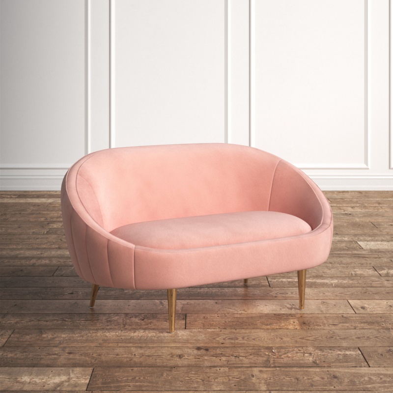 Jeannie 54.5'' Upholstered Loveseat