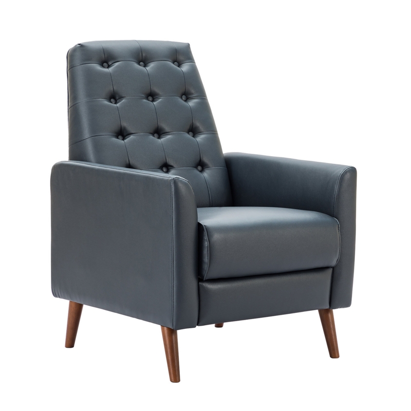 Upholstered Stylish Recliner Armchair