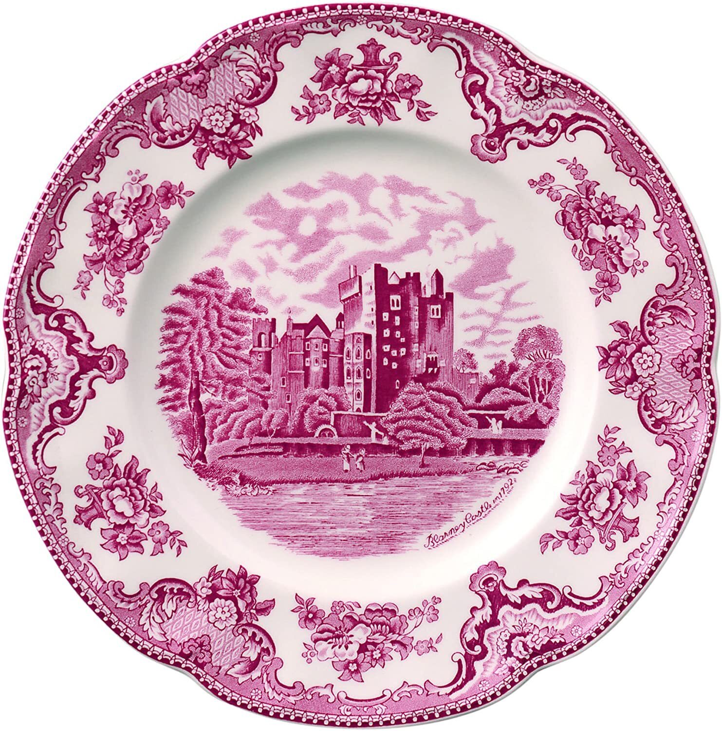 Johnson Brothers Old Britain Castles pink plate