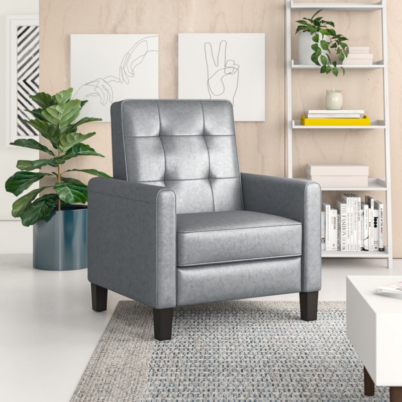 Contemporary Manual Recliner Chair