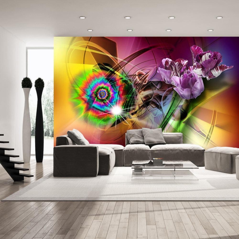 Spectacular Wall Mural with Realistic Design
