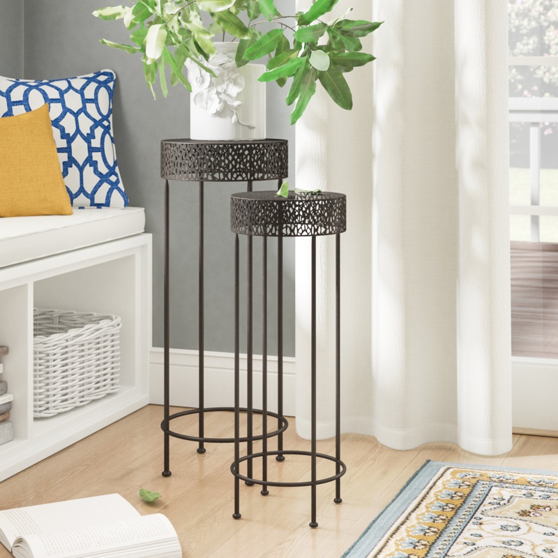 Kalinowski Round Nesting Plant Stand