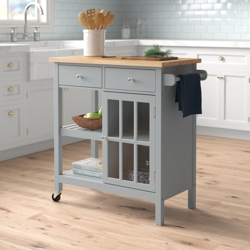Country Charm Kitchen Cart