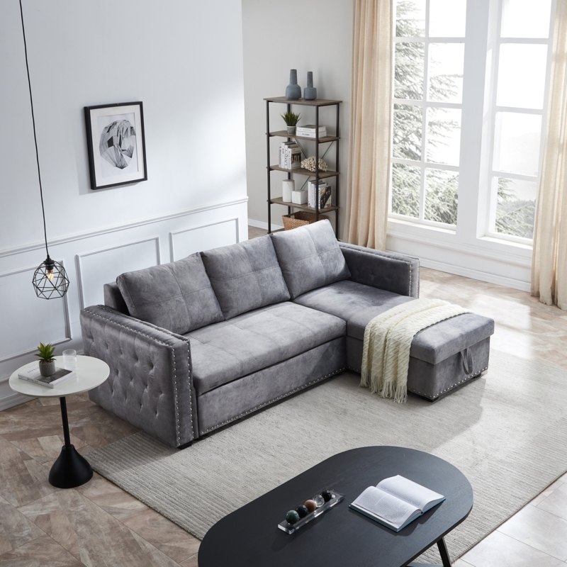 Modern Loveseat Sofa with Adjustable Backs