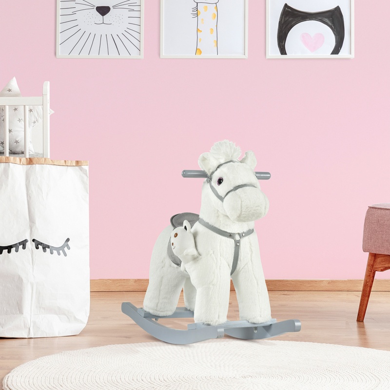 Plush Rocking Animal Chair with Sounds