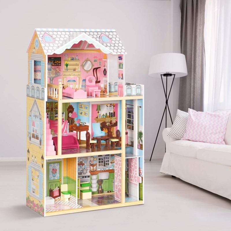 Doll House Plans for American Girl or 18 Inch Dolls 5 Room NOT ACTUAL HOUSE  