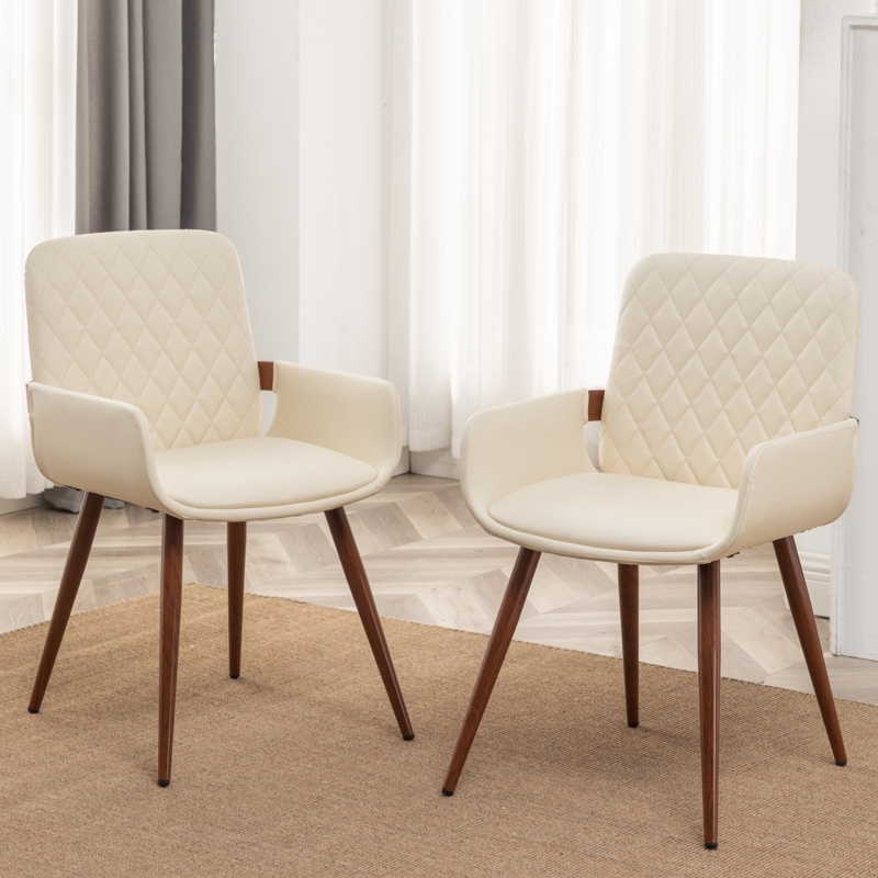 Modern Mid-Century Dining Chair Set of 2