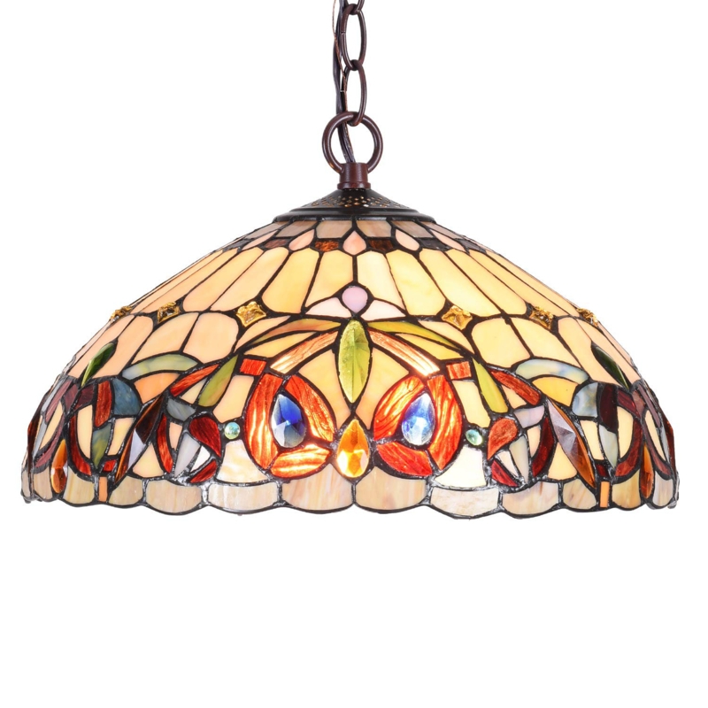 Stained Glass Pendant Light - Foter