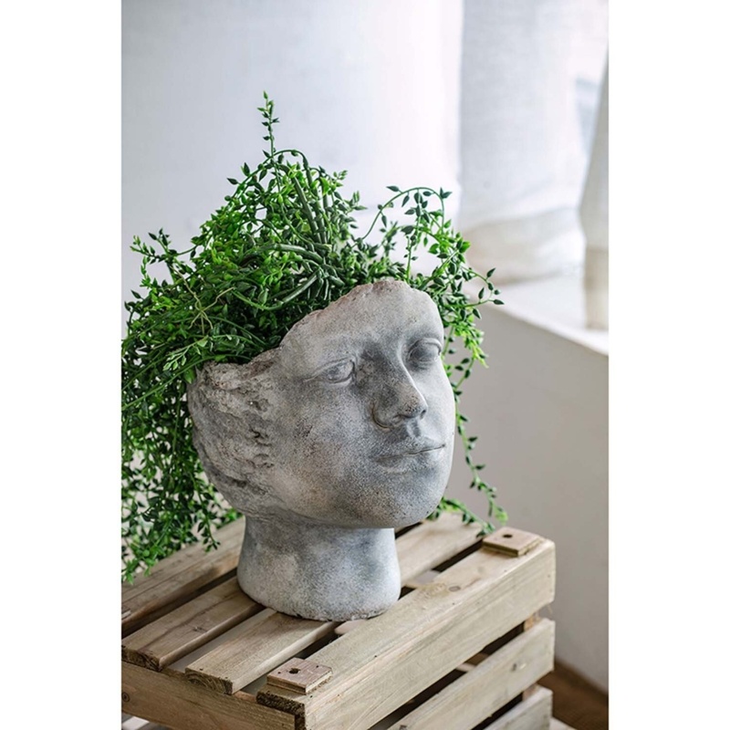 Ladbroke 100% Cement Statue Planter