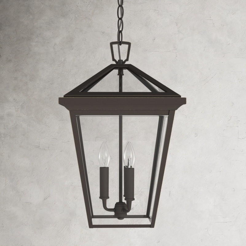 Traditional Chain-Hung Outdoor Hanging Light