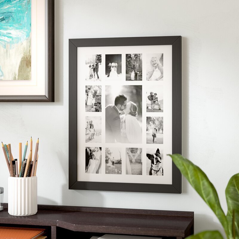 Large Multi Picture Rectangle Frame