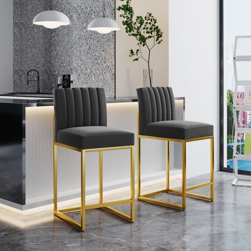 Luxurious Counter-Height Dining Stools