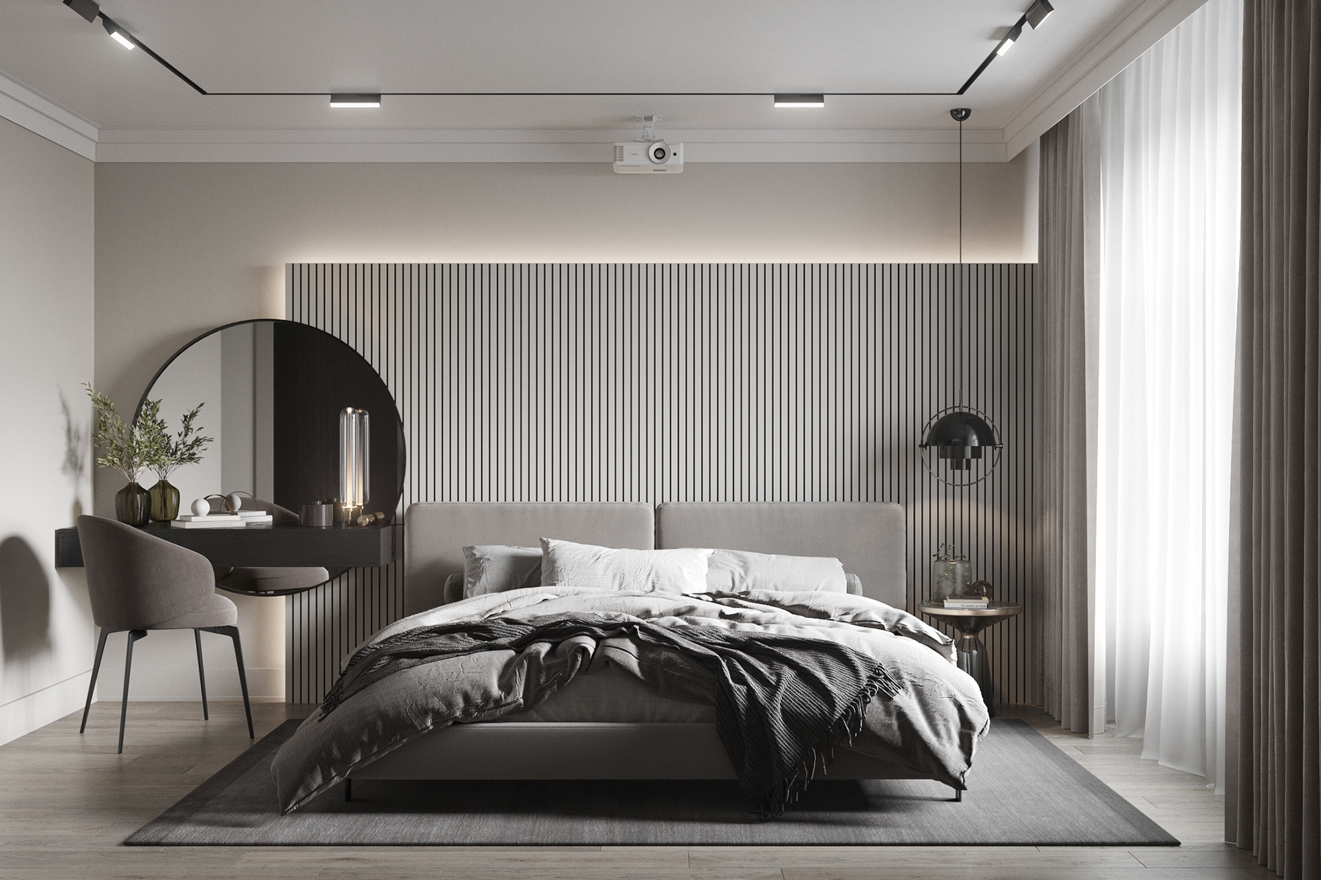 Layer bedding for a cozy look