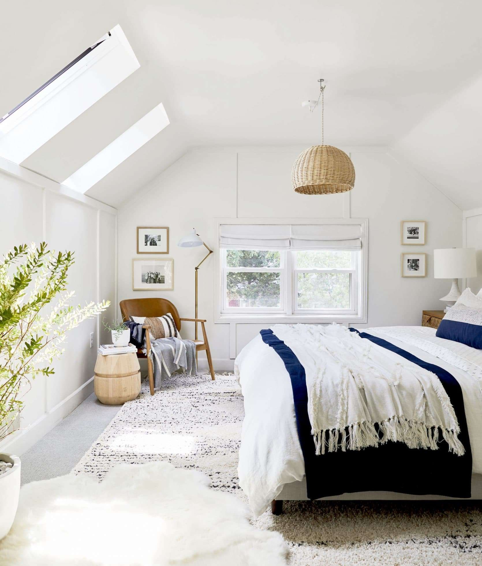 Layer White Rugs