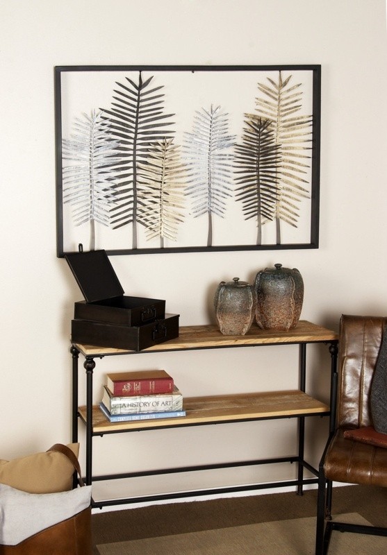 Leaves Metal Iron Wall Decor