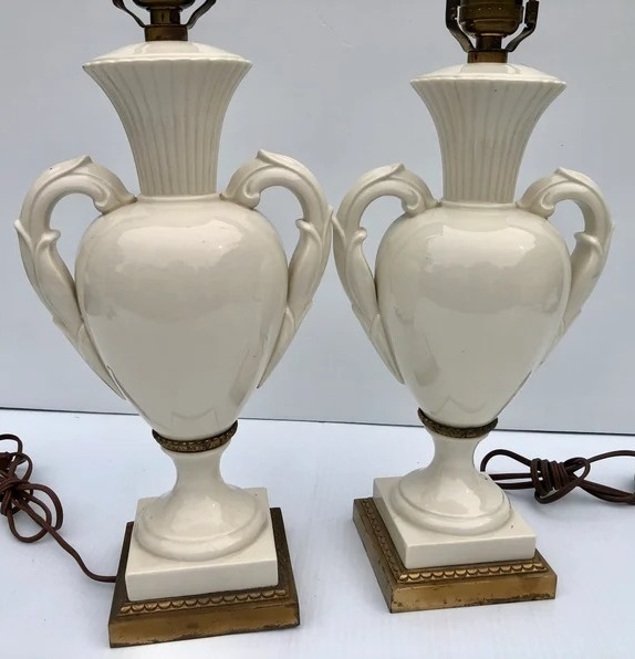 Lenox Lamps With Urn Style and Handles