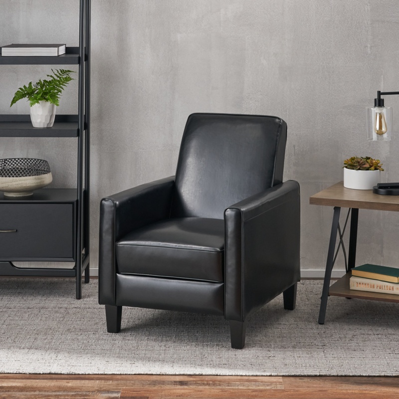 Petite Contemporary Recliner Club Chair
