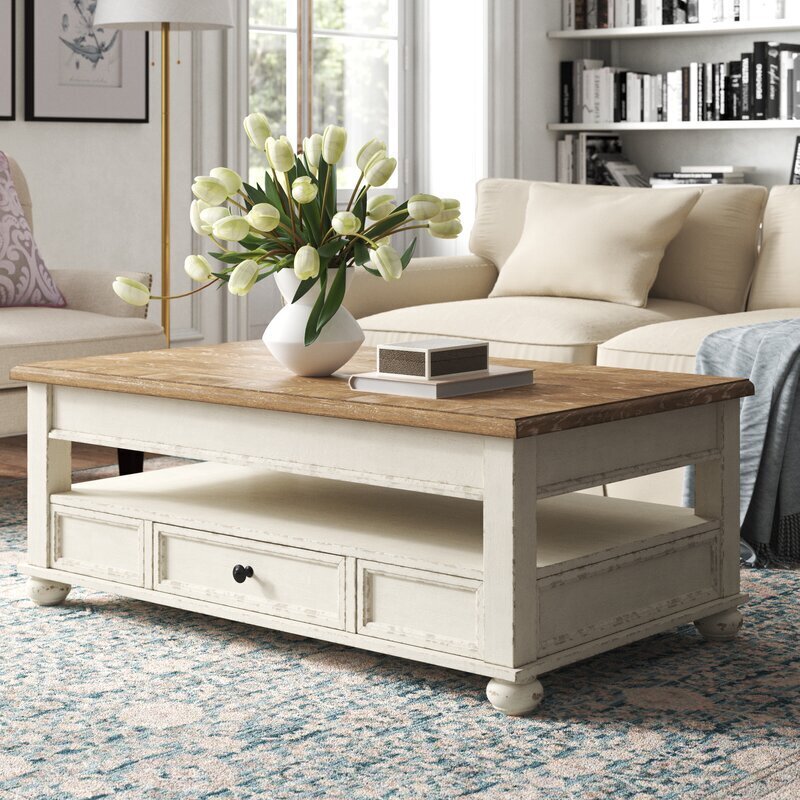 Lift Top French Style Coffee Table