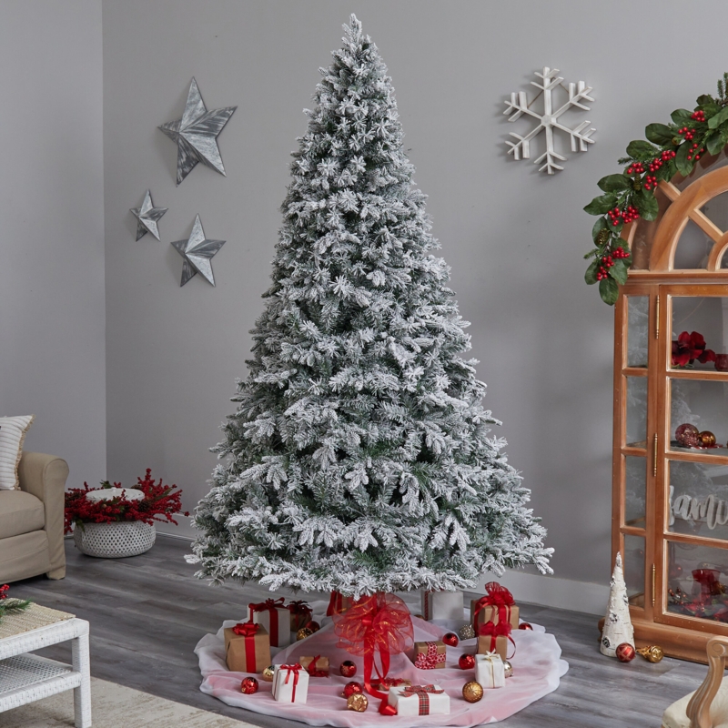 Artificial Christmas Tree with LED Lights and EZ Connect