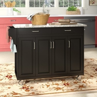 Kitchen Island With Cutting Board Top - Foter