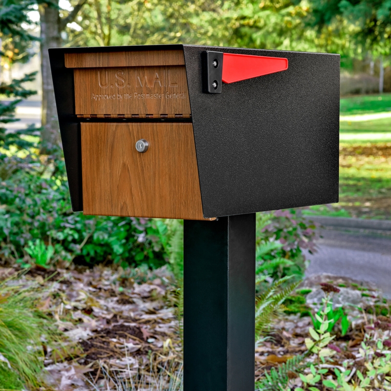 Locking Security Mailbox with Package Protection