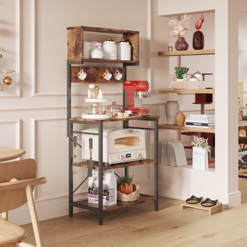 Industrial Baker's Rack with Ample Storage