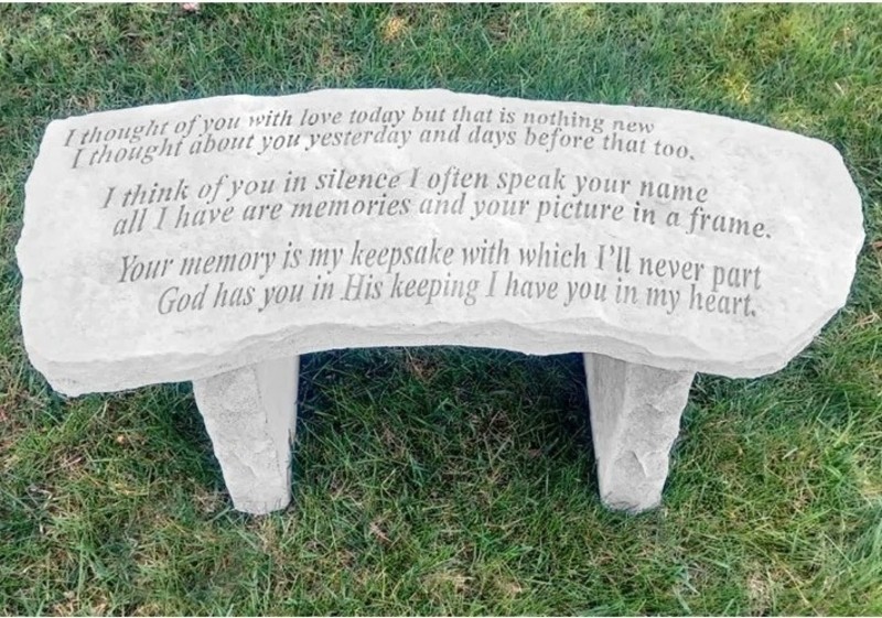 Memorial Garden Benches - Ideas on Foter