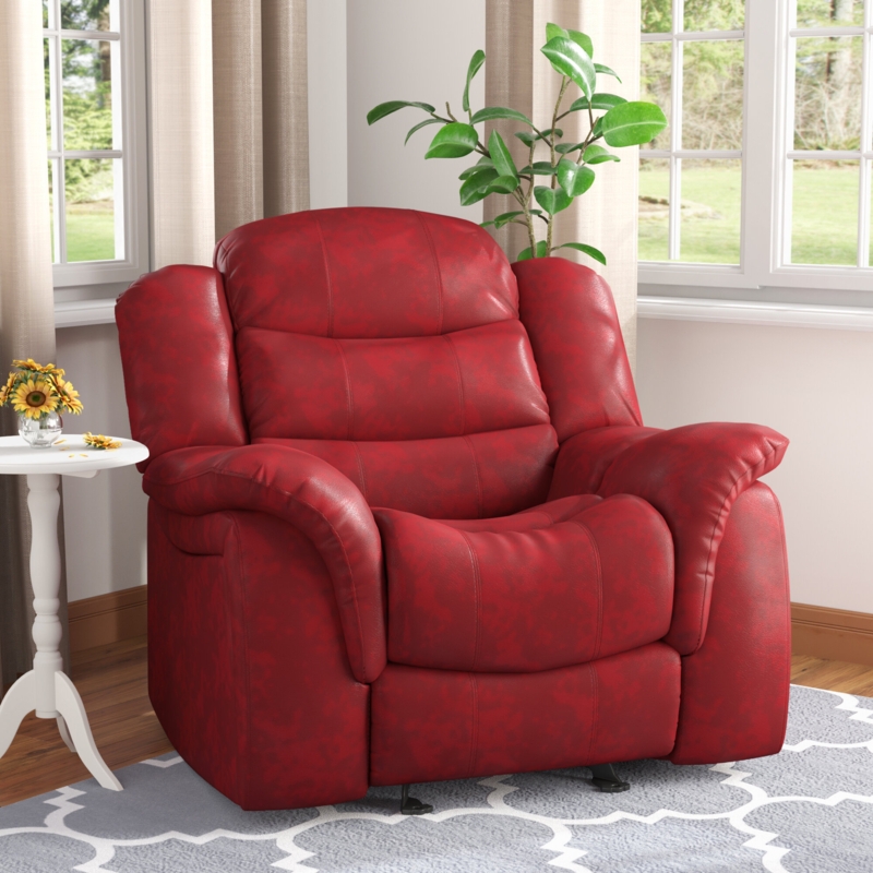 Upholstered Stylish Recliner Chair