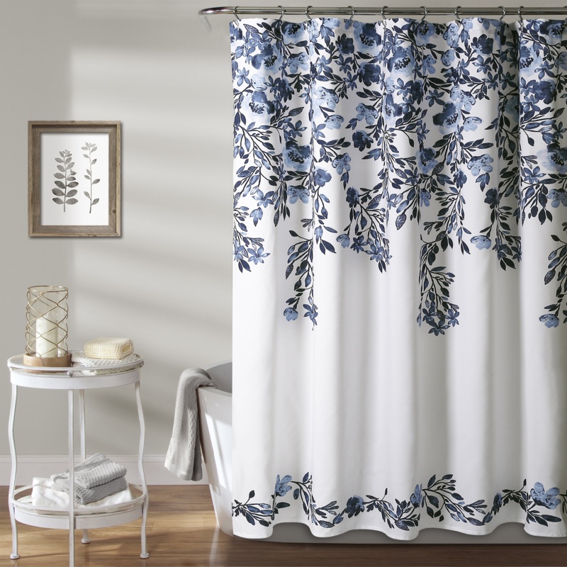 Mahmud Floral Single Shower Curtain
