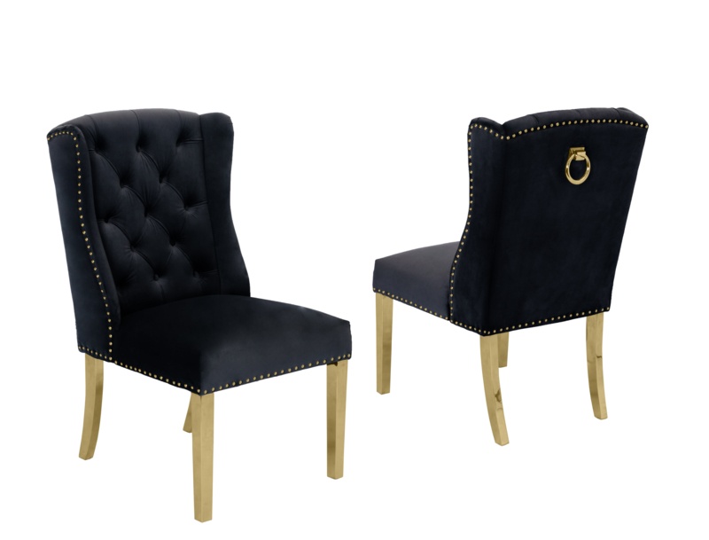 Manawa Tufted Velvet Side Chair