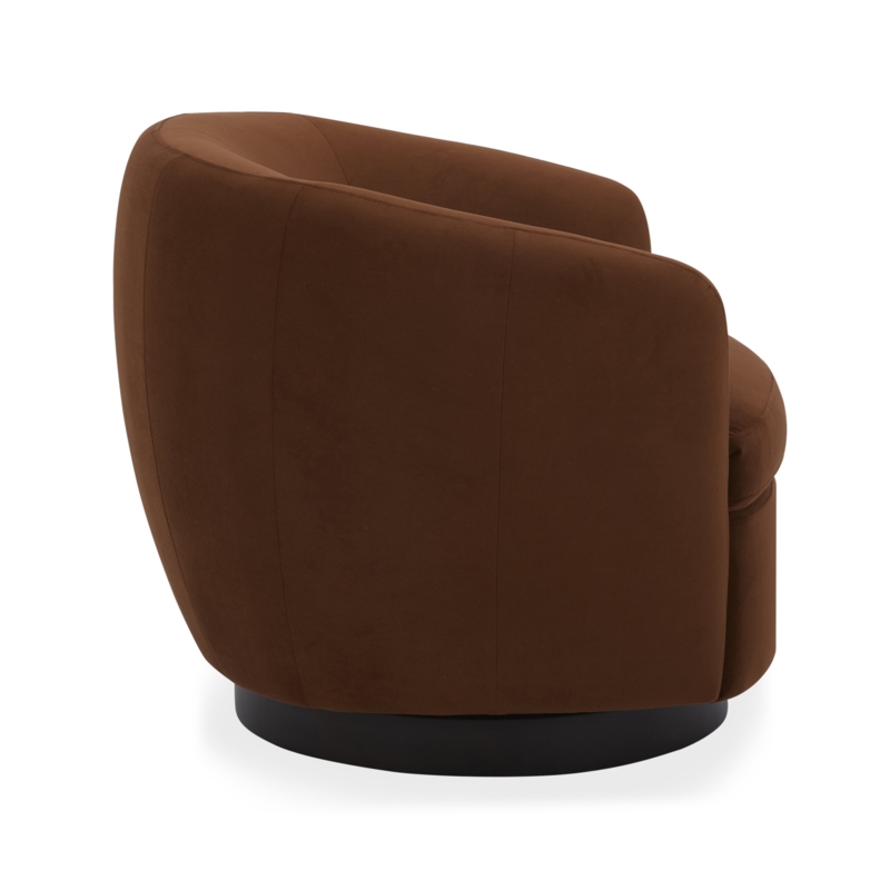 Barrel Style Tub Chair with Swivel Function