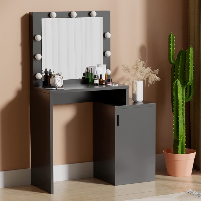 Black Vanity Desk With Mirror - Ideas on Foter