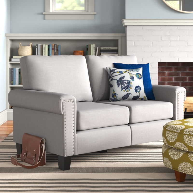 Cozy Casual Upholstered Loveseat