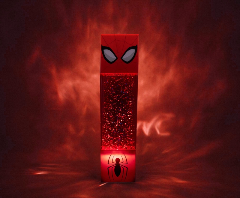 Spider-Man Glitter Motion Lamp