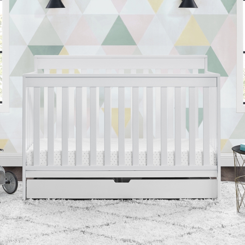 Deluxe 6-in-1 Convertible Crib with Trundle Drawer