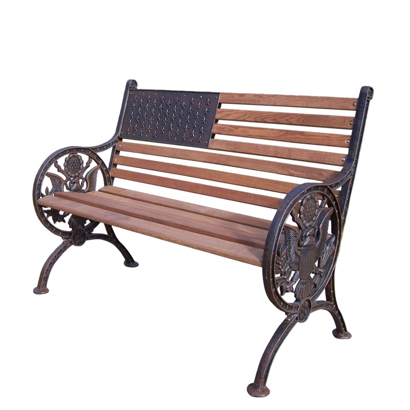 Metal Outdoor Bench