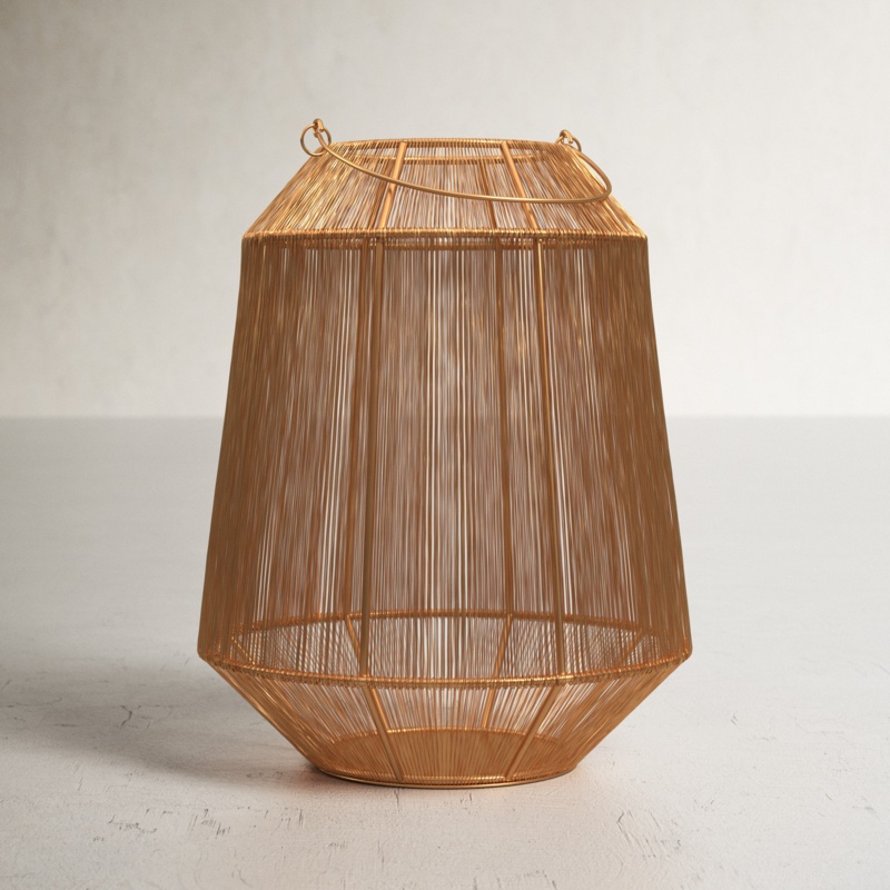 Metal Tabletop Lantern