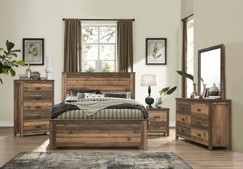 Milano Standard 3 Piece Configurable Bedroom Set