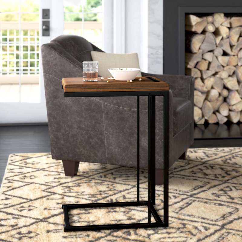 Tall C Table End Table